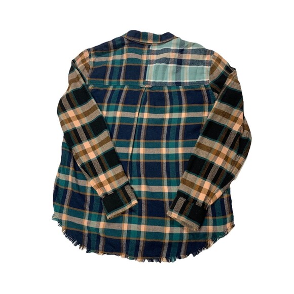 Rails Hunter Womens Button Down Shirt Size S Plaid Long Sleeve Fall Colors - Picture 2 of 8